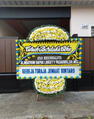 Papan Bunga Duka di Cikasungka